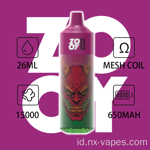 Zooy King 15000 Puffs Disposable Vape Price